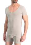 NOSHIRT original - deep V - invisible khaki